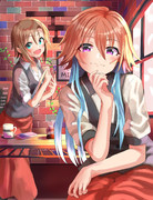 ここは李衣菜と飛鳥の喫茶店