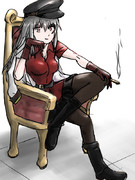 ソファーで寛ぐガングートドヴァー