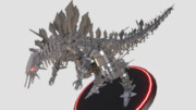 メカゴジラ(アニメ映画版):フィギュア風MMDゴジラ大図鑑92