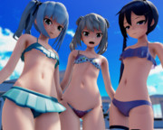 霞・満潮・曙 プレイ用コス