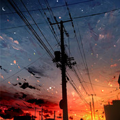 電線 ニコニコ静画 イラスト