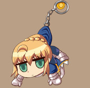 つままれキーホルダー ニコニコ静画 イラスト