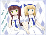 【千夜誕】中学千夜シャロ