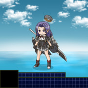 薙刀をかっこよく振り回す龍田さん(リメイク)