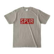 Tシャツ | シルバーグレー | SPUR_Basic