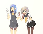 浜風と初風ちゃん