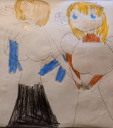 ぎゅ青山先生「あら。心愛さん、どうしたんですか？」心愛「青山さんの手きれいだね～♥️」