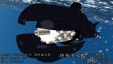 【MMDモデル配布あり】特殊潜水艦ポラリス型一番艦ポラリスモデル