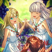 葡萄踏み ニコニコ静画 イラスト