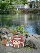 秋の松ぼっくりやさん