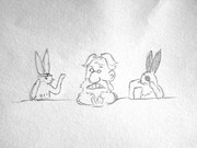 月のウサギとオッサン