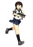 基地警備ベレッタM12吹雪ちゃん