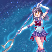 セーラーサターン ニコニコ静画 イラスト