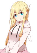 ハーフアップ ニコニコ静画 イラスト
