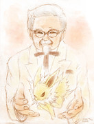 カーネル サンダース ニコニコ静画 イラスト