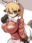 らくがきキタキツネ