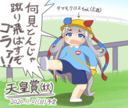 天皇賞（秋）にタマモクロスちゃんが来てくれたよ