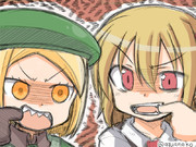 らくがきギザ歯コンビ