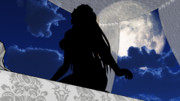 月夜のシルエット【第1回MMDセクシー静画祭】