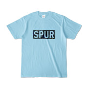 Tシャツ ライトブルー SPUR_Building