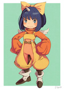 エーコのイラスト