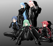 黒光りする白露型