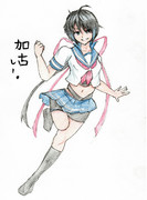 加古さんとお絵描き練習３