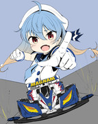 かっ飛ばす佐渡