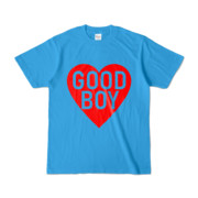 Tシャツ ターコイズ GOOD_BOY_HEART