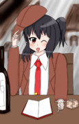 ポニテ文ちゃん