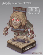 赤鬼 ニコニコ静画 イラスト