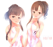 タオル隠し ニコニコ静画 イラスト