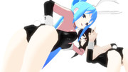 アクアとめぐみん 生足バニーVer.【第1回MMDセクシー静画祭】