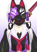 #コンパス　狐ヶ咲甘色