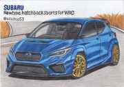 スバル WRC用新型ハッチバックスポーツ