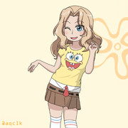 スポンジボブ ニコニコ静画 イラスト