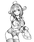 ラクガキ「潜水艦・大鯨」