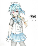 佐渡サマとお絵描き練習