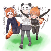 レッサーパンダ けものフレンズ ニコニコ静画 イラスト