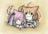 FGO：マシュ猫とぐだ子猫