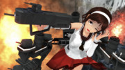【MMD艦これ】「あたってくださ～い！」(もも吉式 名取)