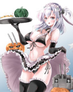 メイド水着涼月