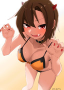 「いたずらしますよ！」