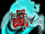 閻魔刀を手にしたるりまさん