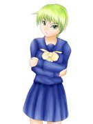 らくがき　清川さん