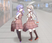 kenjiさん、ゆかりさんとあかりちゃんのフィギュア完成おめでとう御座います！