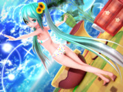 【ちびミクちゃん萌えリンク】おしりキュートな ちびミクちゃん…♡