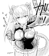 セイリュウさんに殴られる寸前