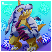 ガブモン ニコニコ静画 イラスト