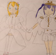 天使ここりぜ手つなぎ